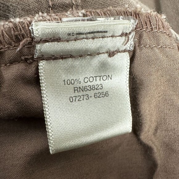 Christopher And Banks Womens Brown Casual Pants Size 14 Cotton - Picture 4 of 5